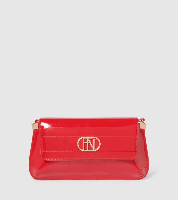 forever new  SHILOH Glossy Shoulder Bag for Women | Best Price UAE